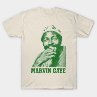 marvin gaye ( 31 ) - green solid style T-Shirt